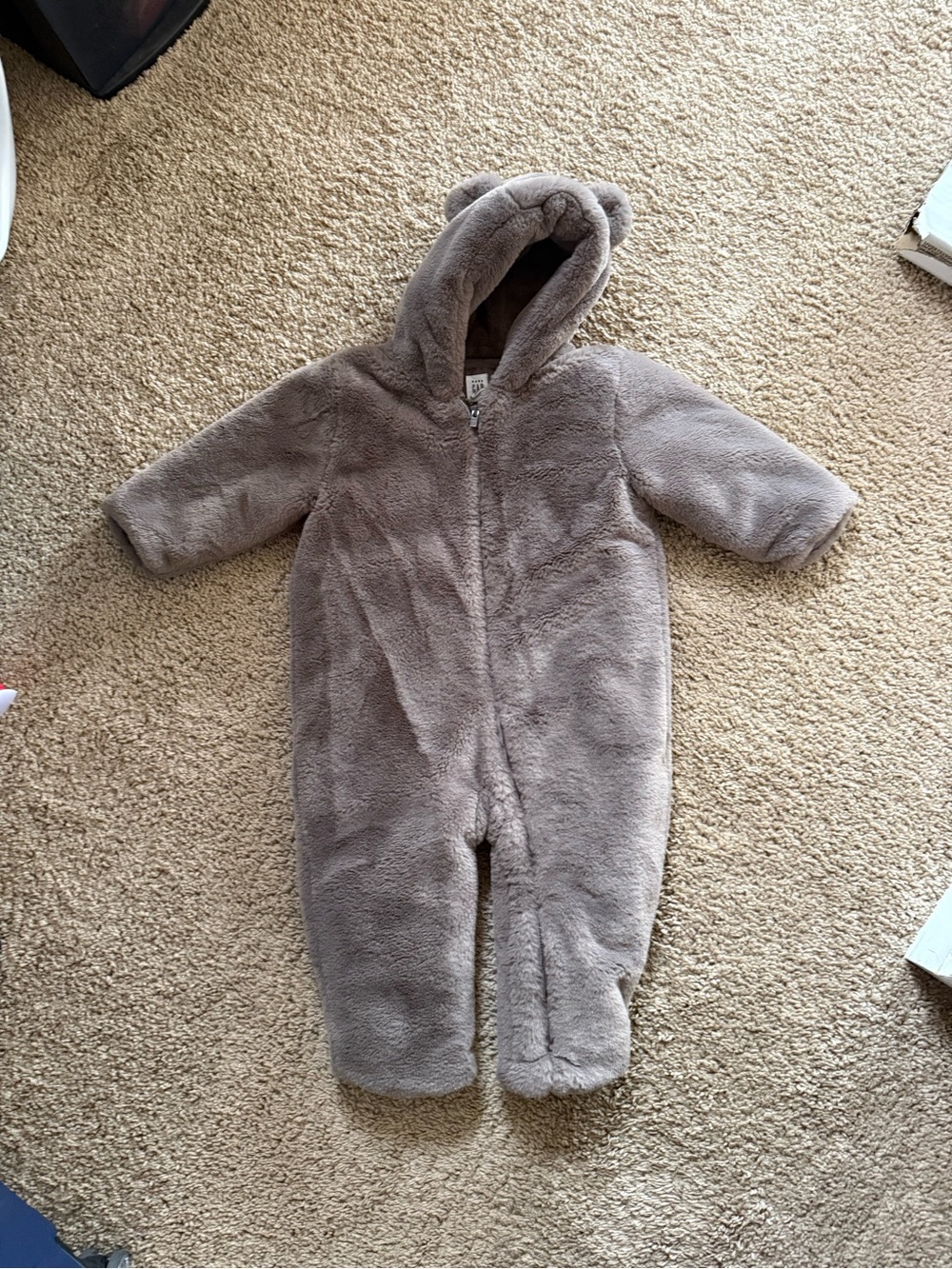 Baby GAP Plush Hooded Toddler One-Piece
